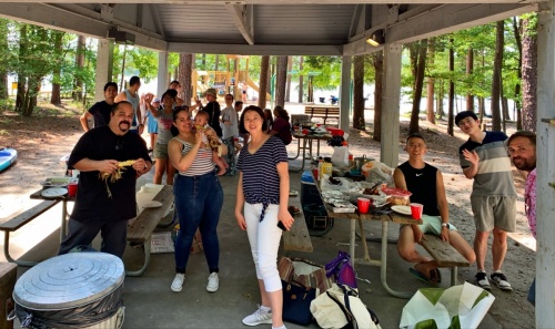 Potluck 2021 at Jordan Lake