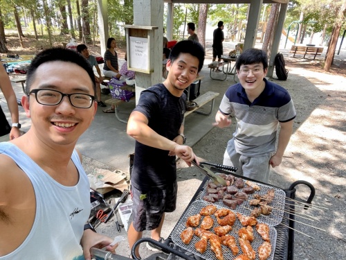Potluck 2021 at Jordan Lake