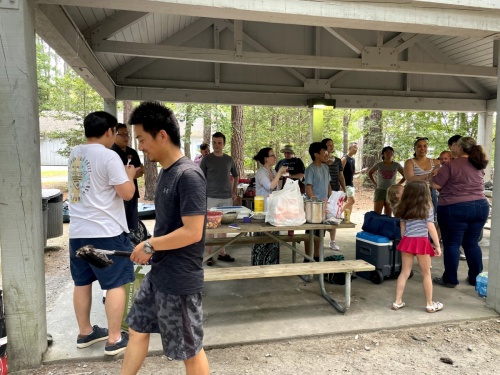 Potluck 2021 at Jordan Lake